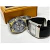 Image 4 : Music box with 2 wrist watches including swatch