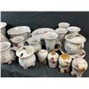 Image 3 : Large mixed earthenware pottery set