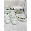 Image 2 : Lot of 10 mixed glass bowls, and measuring cup