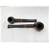 Image 1 : Briar and Bico standard stem tobacco pipes