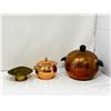 Image 1 : Brass hot-cold server with penguin theme & misc
