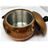 Image 2 : Brass hot-cold server with penguin theme & misc