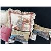 Image 2 : Lot fo 7 decorative throw pillows