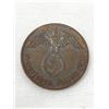 Image 1 : 1938F Copper Nazi 2 pfennig coin with eagle
