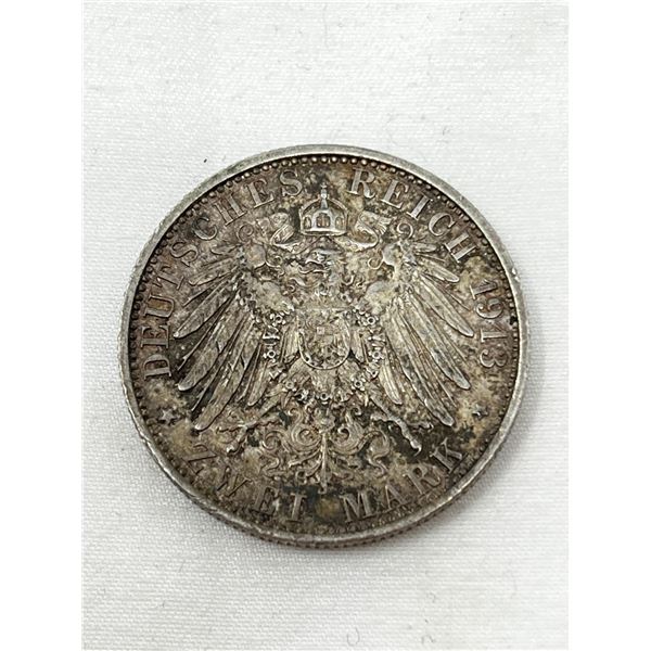 Prussia (Germany) Imperial issue silver 2 mark