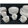 Image 2 : 8 service set of kitchen plates, cups and saucers