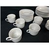 Image 3 : 8 service set of kitchen plates, cups and saucers