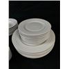 Image 6 : 8 service set of kitchen plates, cups and saucers