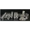 Image 1 : Cut glass style bar set with bowls and decanter