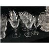 Image 2 : Cut glass style bar set with bowls and decanter
