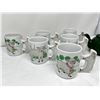Image 3 : Lot of 6 sheep coffee cups with tea pot