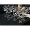 Image 3 : Assorted glass stemware