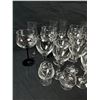 Image 4 : Various sets of glass stemware