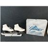 Image 1 : Glacier size 7 ladies figure skates in box