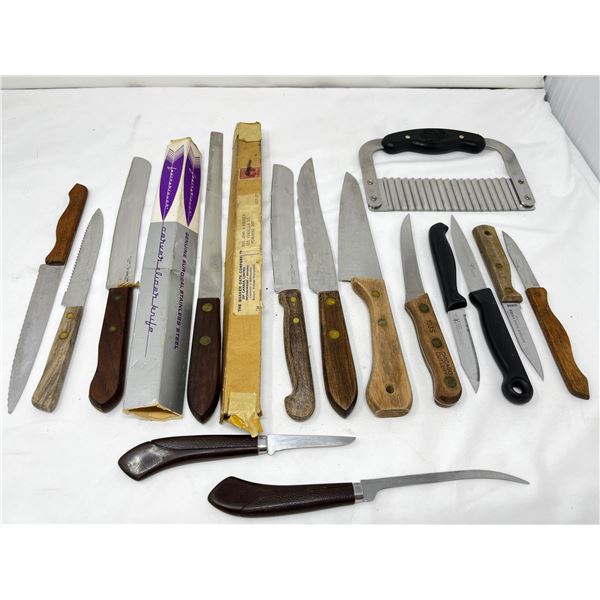 Lot of kitchen knives