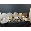 Image 1 : Lot of mixed metal trays and misc