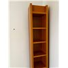 Image 2 : Set of two wooden cd/dvd racks