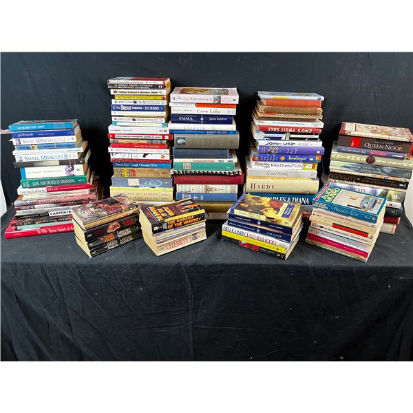 Large group of novels/books from home library