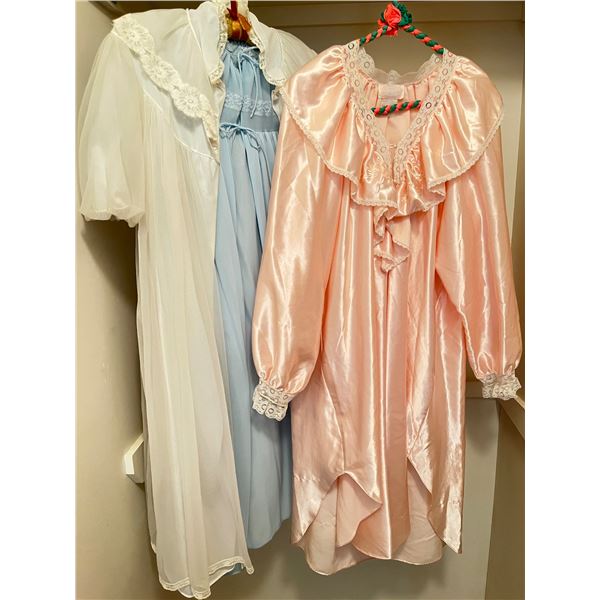 Vintage ladies night gowns