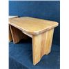 Image 2 : Two wooden foot stools