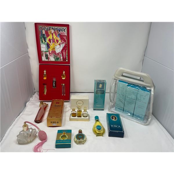 Colognes, perfumes and body lotions