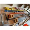Image 1 : Bulk lot of hand saws and levels.