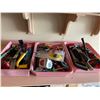 Image 1 : Three tubs of mixed tools and misc