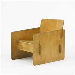 American Puzzle lounge chair