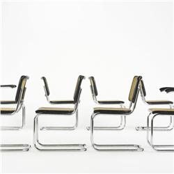Marcel Breuer Cesca armchairs 50-115, set of 8
