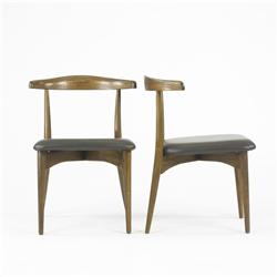 Danish chairs, pair