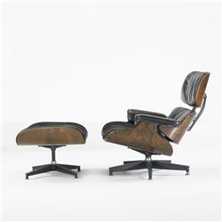 Eames 670 lounge chair and 671 ottoman