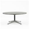Image 1 : Charles and Ray Eames Aluminum Group coffee table