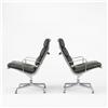 Image 1 : Eames Soft Pad lounge chairs, pair
