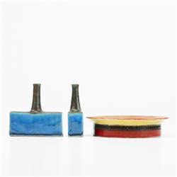 Bruno Gambone ceramics, set of three