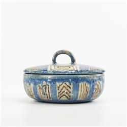Guido Gambone lidded dish