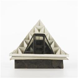 In the Manner of Bruce Goff house model