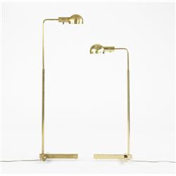 Casella floor lamps, pair