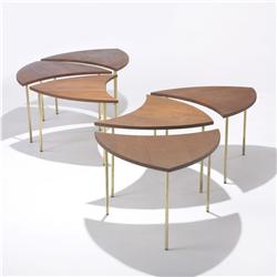 Peter Hvidt tables model 523, set of six