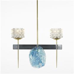 In the manner of Max Ingrand chandelier