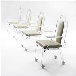 Manner of Charles Hollis Jones dining chairs