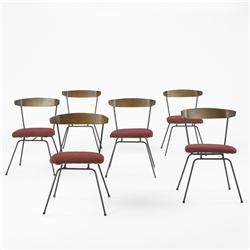 Paul McCobb dining chairs, set of six