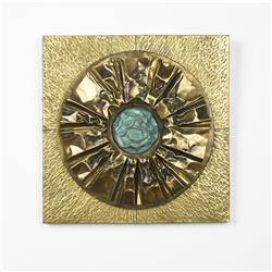 Modernist wall sculpture