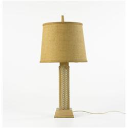 In the manner of James Mont table lamp