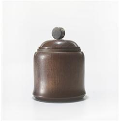 In the manner of Alexandre Noll lidded vessel