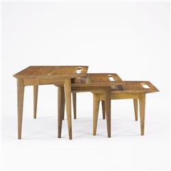 Ico and Luisa Parisi nesting tables, set of three