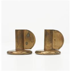 Albert Reimann, attribution candle sticks, pair
