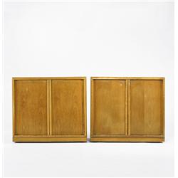 T.H. Robsjohn-Gibbings cabinets model 1668, pair