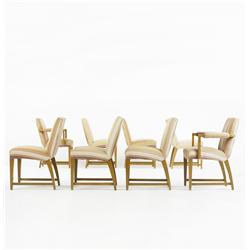 Gilbert Rohde dining chairs, set of eight