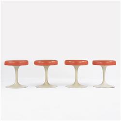 Eero Saarinen Tulip stools, set of four