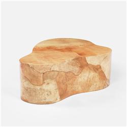 Karl  Springer Free Form coffee table